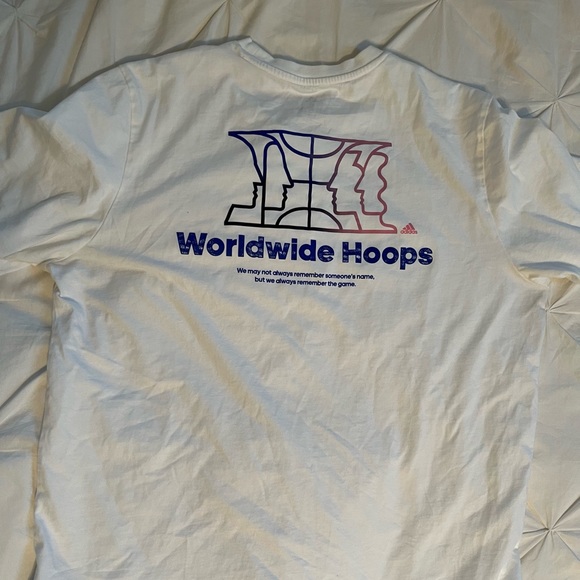 Adidas worldwide hoops shirt - Picture 1 of 2